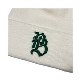 BEANIE - SAND/GREEN