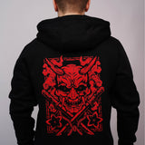 LIMITED HOODIE - THE SAMURAI - BLACK