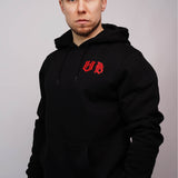 LIMITED HOODIE - THE SAMURAI - BLACK