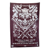 LIMITED FLAG - THE SAMURAI - MAROON