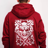 LIMITED HOODIE - THE SAMURAI - MAROON