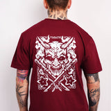 LIMITED CLASSIC T - THE SAMURAI - MAROON