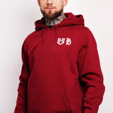 LIMITED HOODIE - THE SAMURAI - MAROON