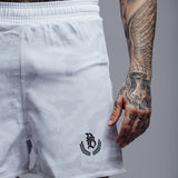 HIGH SPLIT SHORT - WHITE