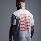 OVERSIZE T - TAG RED