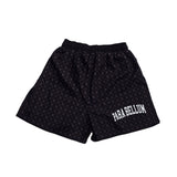 HIGH SPLIT SHORT - BLACK