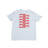 OVERSIZE T - TAG RED